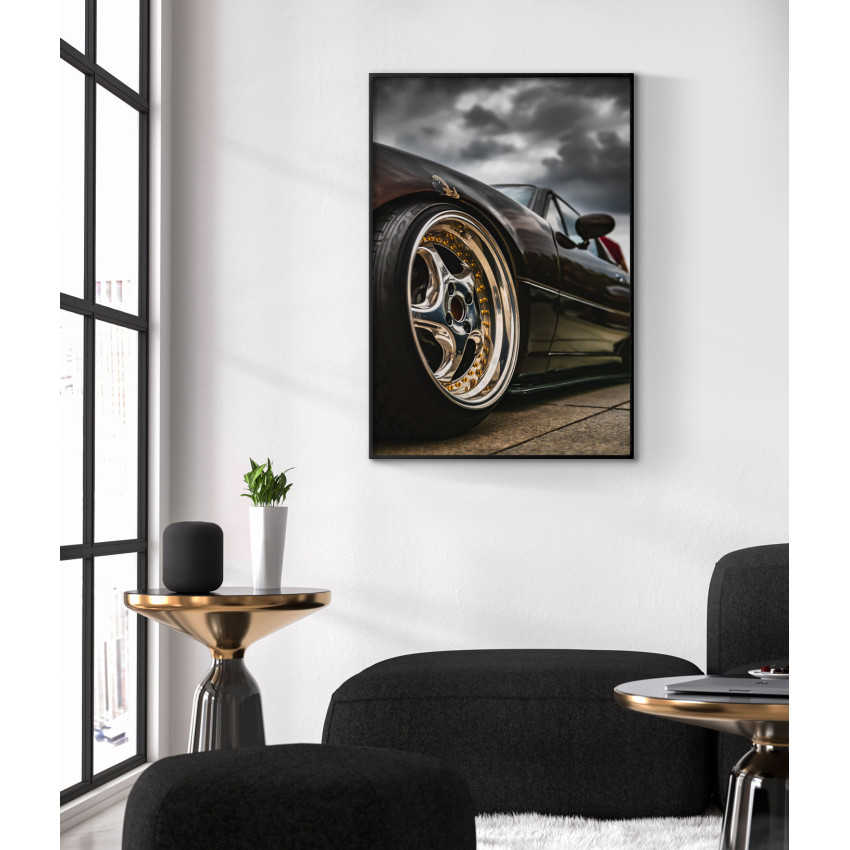 D&auml;ck & f&auml;lgar i guld - Tuff bilposter