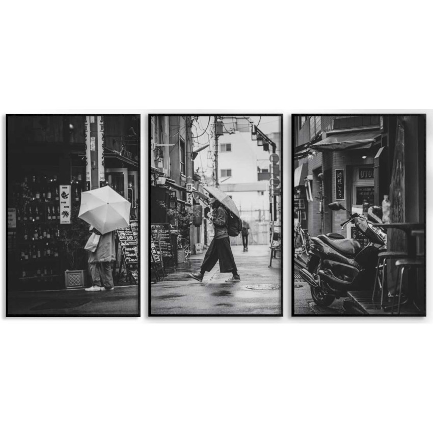 Tokyo Panorama - Three Piece Poster 