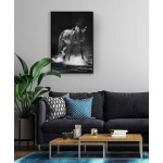 Zebra Running - Poster