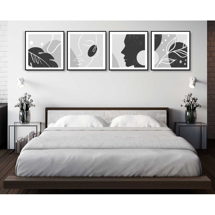 Women's art - Four Piece Poster