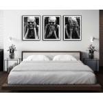 Döv Stum Blind Dödskalle - Poster i Tre delar