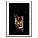 Whiskey on the rocks - Poster