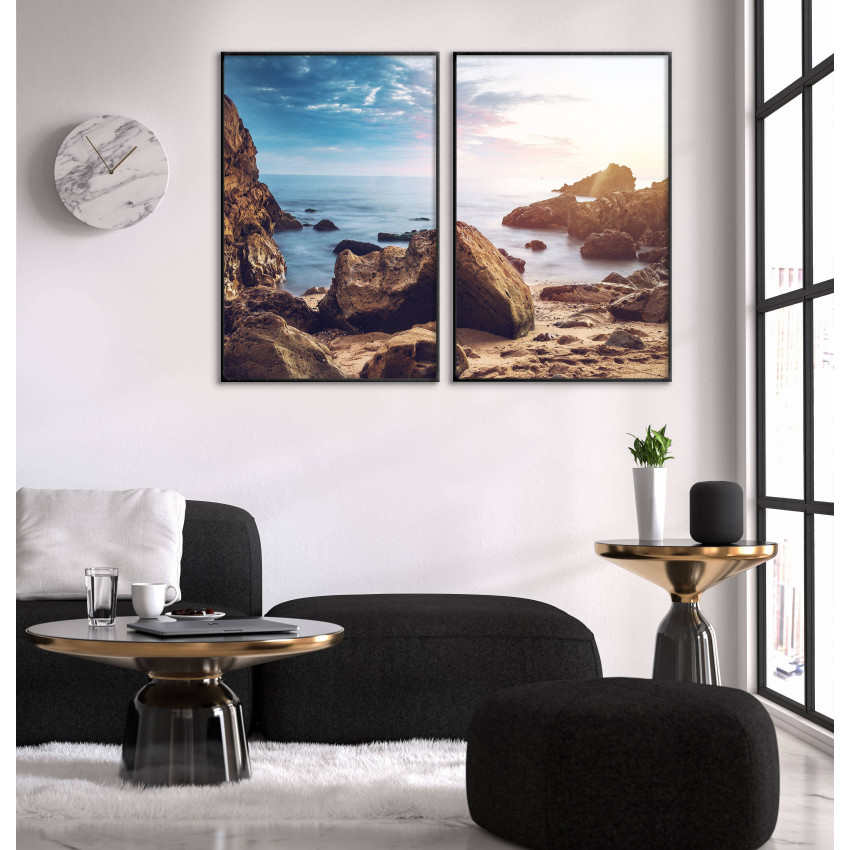 Klippor vid havet - Poster i två delar