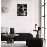 Apor - Cool Svartvit Poster 
