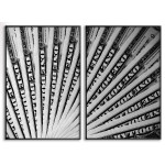 One Dollar Bills - Poster in Two Pieces