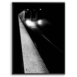 Train and Lights - Simple Poster