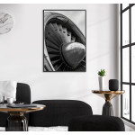 Jet Airplane Engine - Poster
