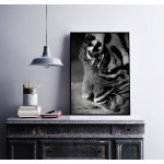 Tiger Close Up - Poster