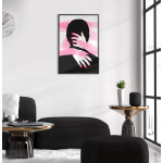 Abstrakt Kärlek - Enkel Fashion Poster