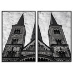 Gothic Church - Two Piece Poster