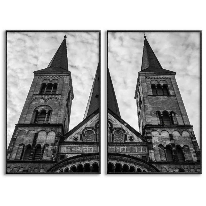 Gothic Church - Two Piece Poster
