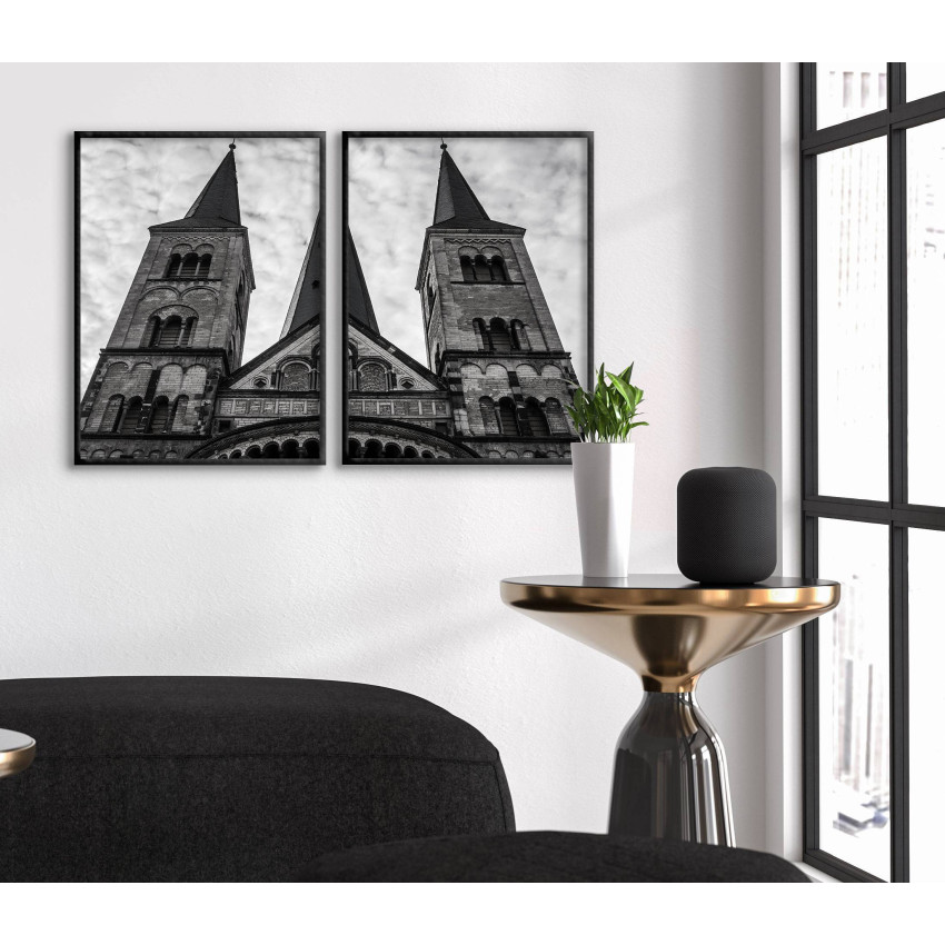 Gothic Church - Two Piece Poster