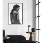 Woman - Black and White Poster