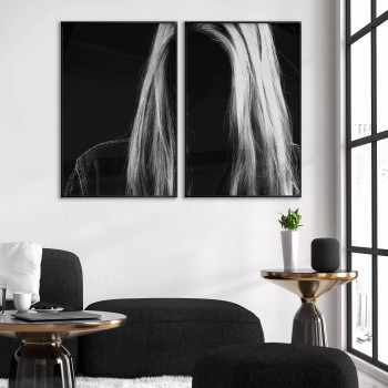 No Face Woman - Two Piece Poster