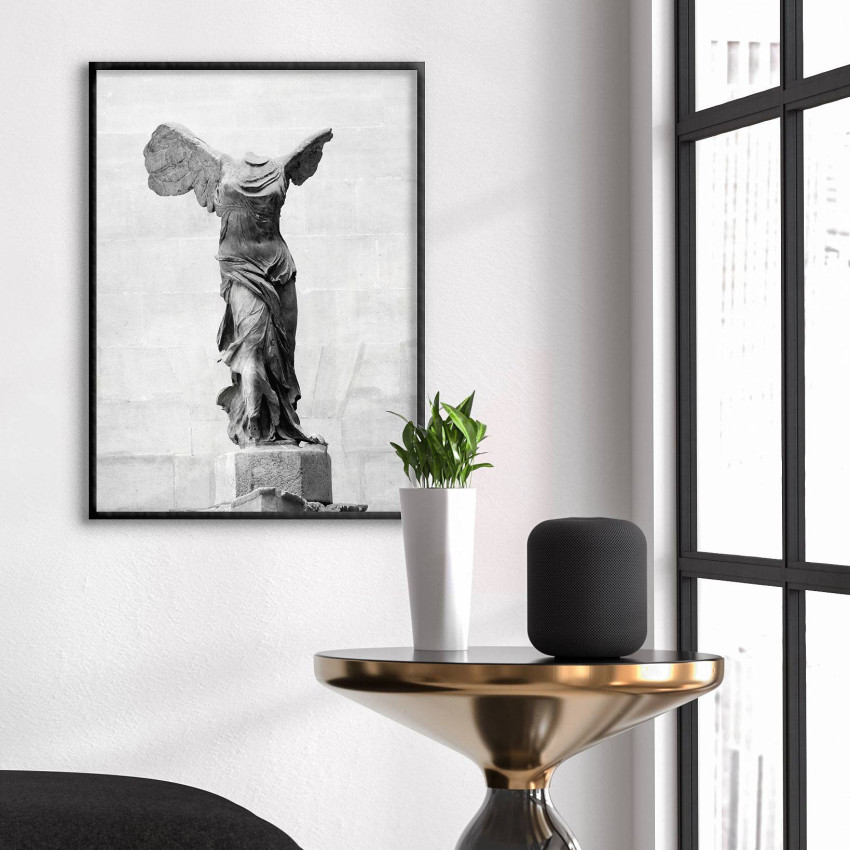 Headless Angel - Black and White Poster