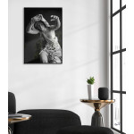 Staty Grekisk Gudinna - Svartvit Poster