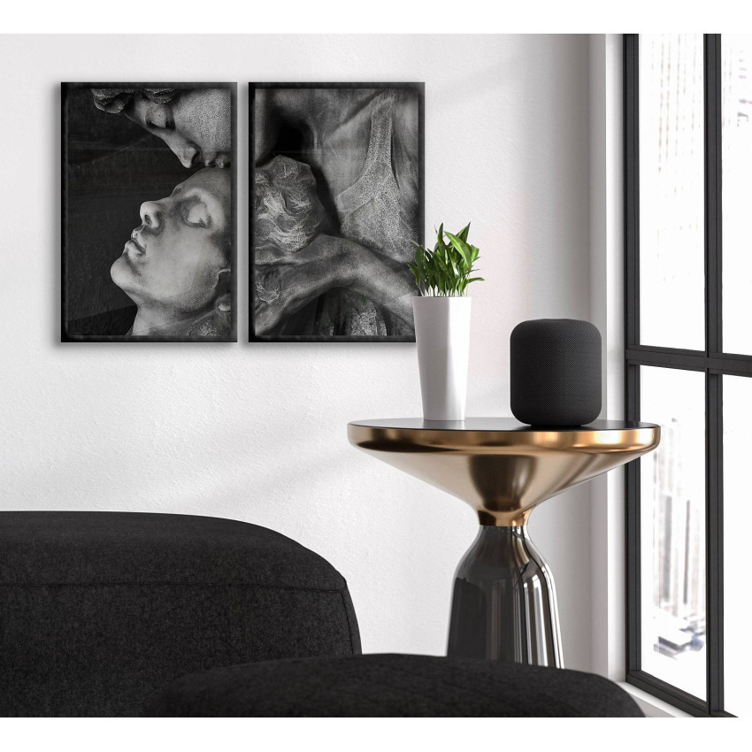 Statue Love Couple - Two Piece Poster 61x91 cm x 2