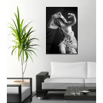 Staty Grekisk Gudinna - Svartvit Poster
