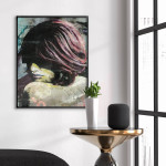 Trendy Woman Graffiti - Fashion Poster