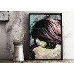 Trendy Woman Graffiti - Fashion Poster