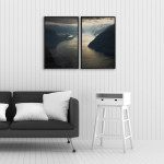 Fjord i Norge - Vacker poster i två delar
