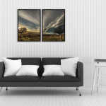 Naturmotiv - Vacker poster i två delar