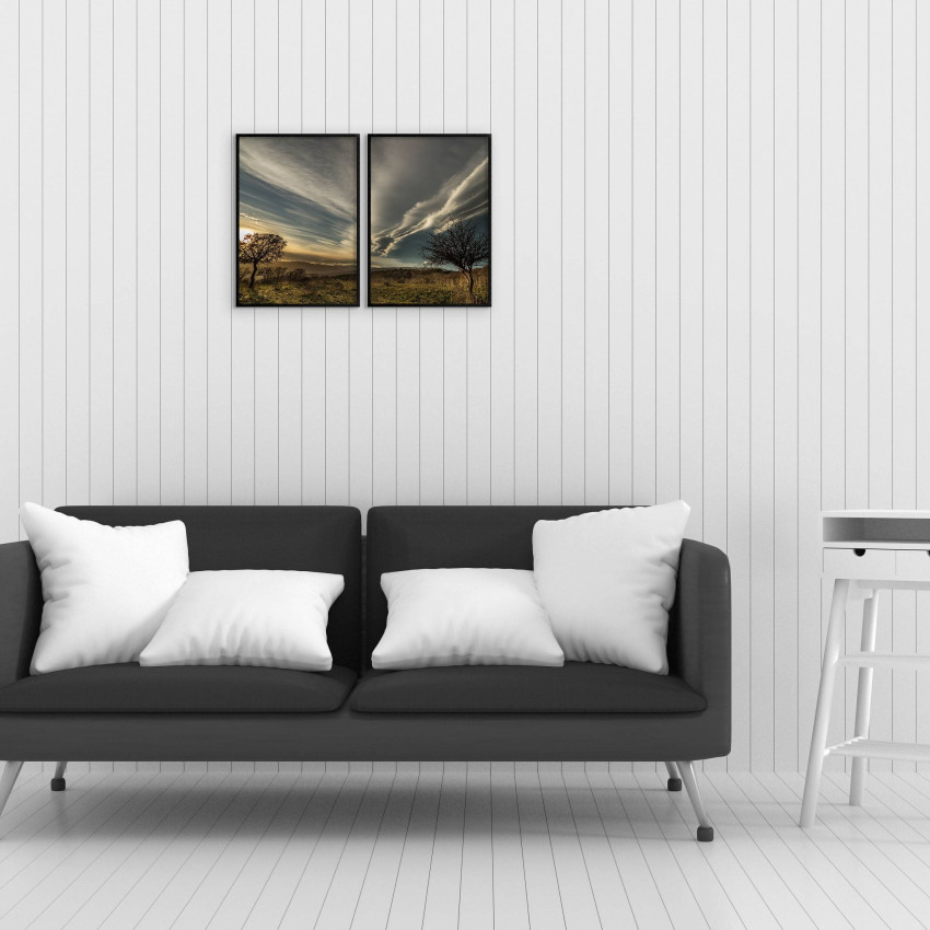 Naturmotiv - Vacker poster i två delar