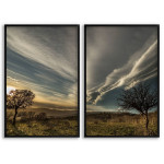 Naturmotiv - Vacker poster i två delar