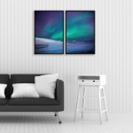 Vackert norrsken & vinter - Poster i tv&aring; delar