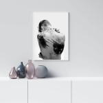 Simple Fashion Poster - Man with the Back of Color