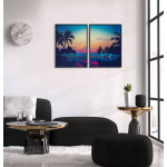 Beautiful Naturescape - Dark Two Piece Poster