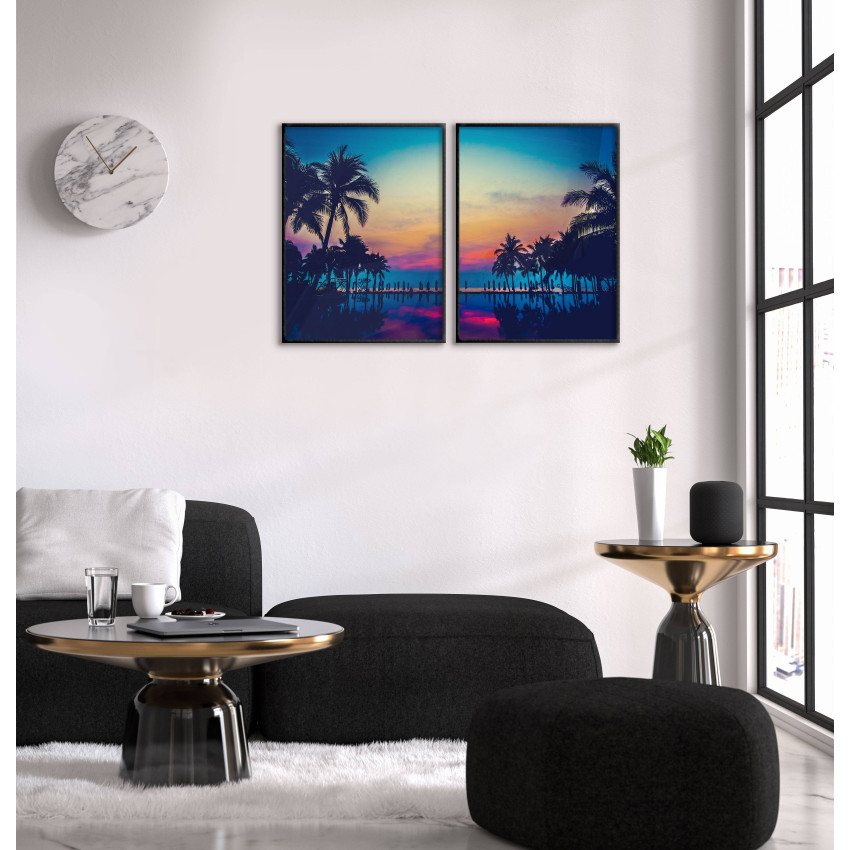 Beautiful Naturescape - Dark Two Piece Poster