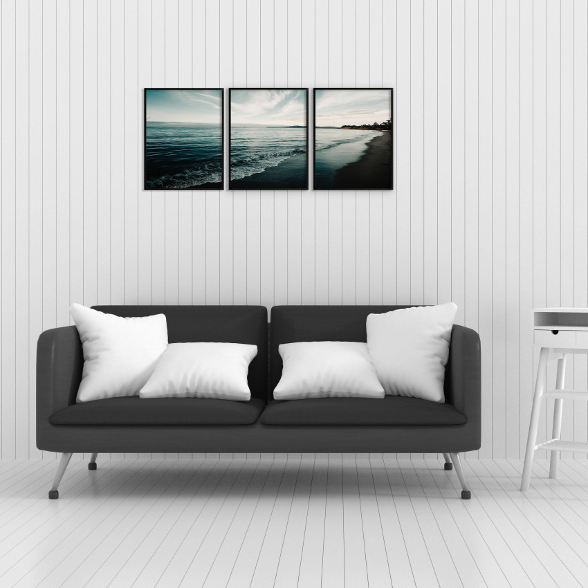 Exotic Beach - Three Piece Poster