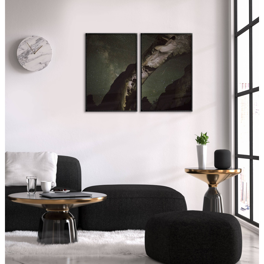 Stj&auml;rnhimmel och berg - Poster i tv&aring; delar