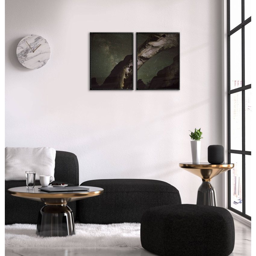 Stj&auml;rnhimmel och berg - Poster i tv&aring; delar