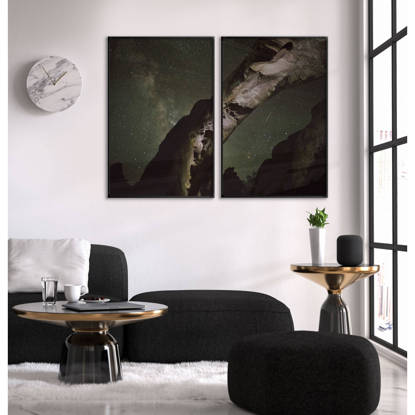 Stj&auml;rnhimmel och berg - Poster i tv&aring; delar