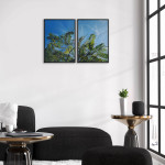 Blå himmel & gröna blad - Poster i två delar