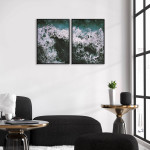 Havets vackra vågor - Turkos poster i två delar