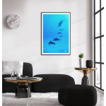 Delfiner - Simpel Poster