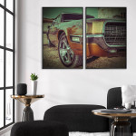 Thunderbird T-Bird- Poster med klassisk bil