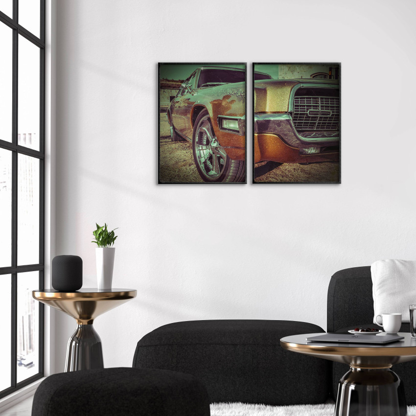 Thunderbird T-Bird- Poster med klassisk bil