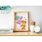 Teddybear - Baby Room Poster 