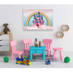 Fairytale Castle - Kids Room Poster