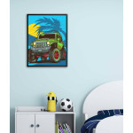 Cool Car - Kids Room Poster