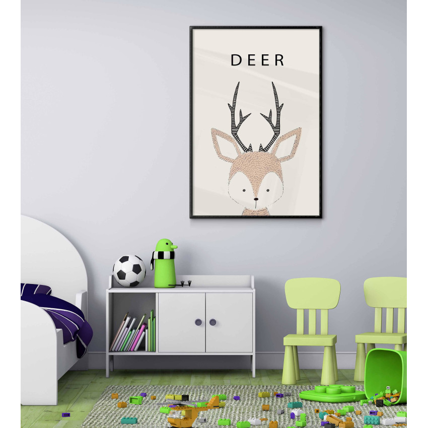 Gulligt Rådjur - Barntavla