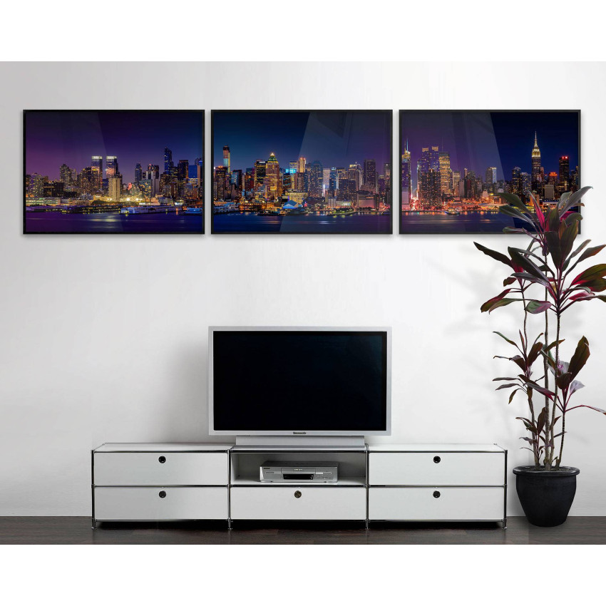 Manhattan Panorama - Three Piece Poster