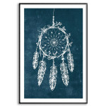 Dreamcatcher - Teal Poster