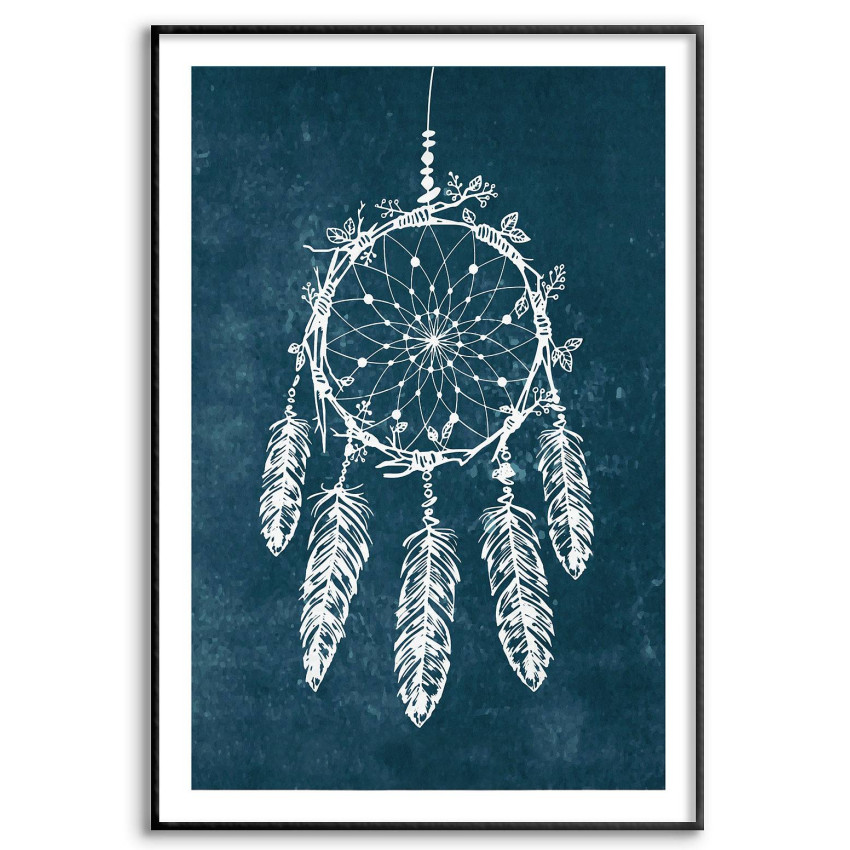 Dreamcatcher - Teal Poster