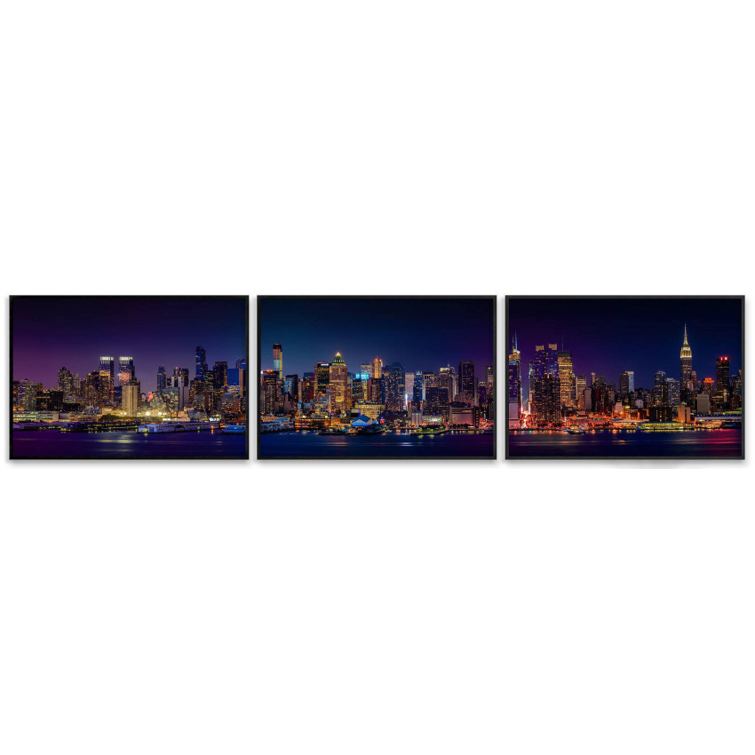 Manhattan Panorama - Three Piece Poster