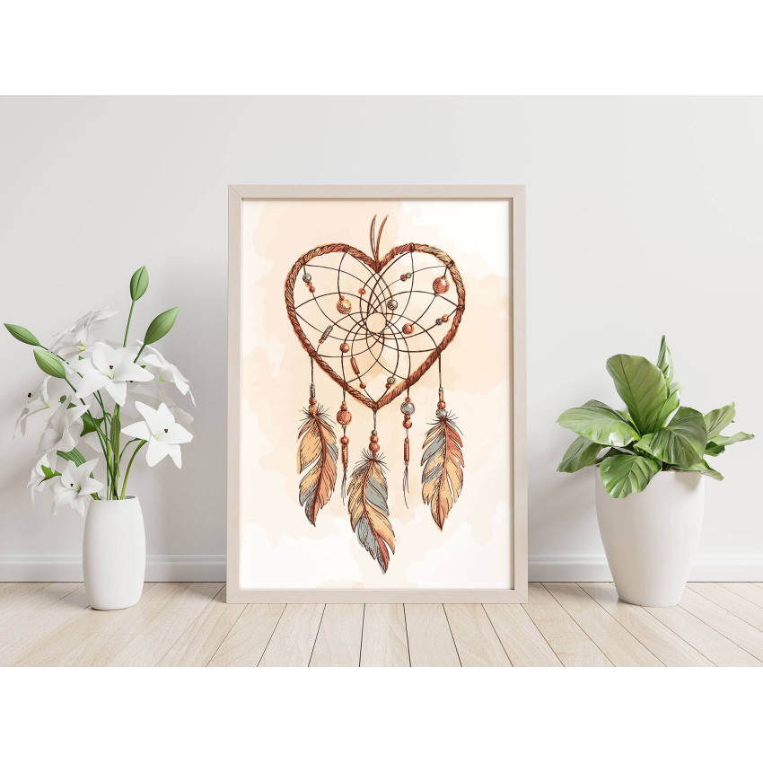 Heart Dreamcatcher - Poster